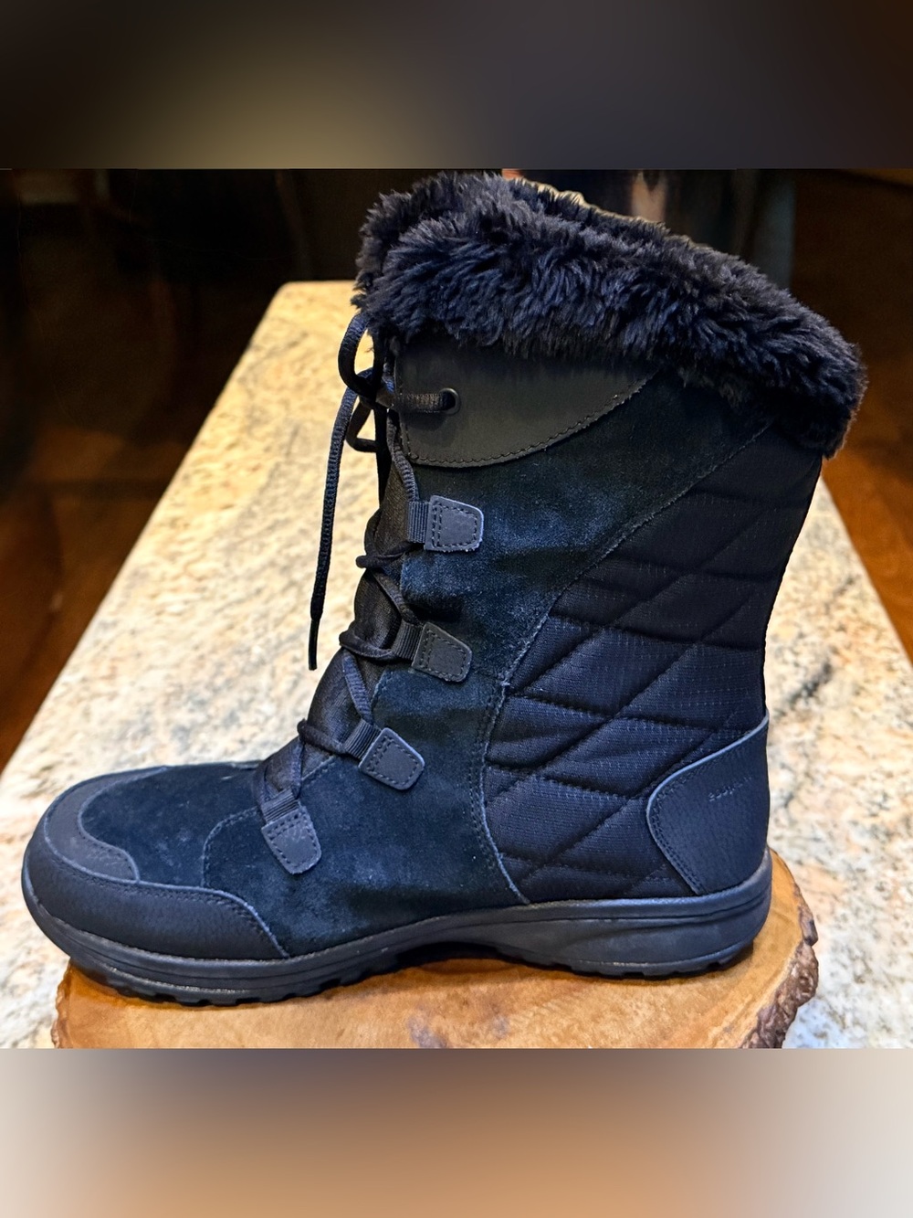 Columbia Aspen Ridge women’s waterproof winter snow boots black size 10 NIB - Picture 8 of 16